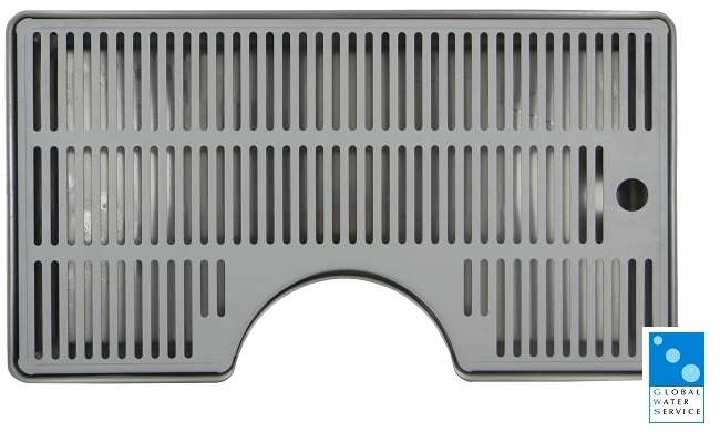 50x25 stainless steel cutout drain grid